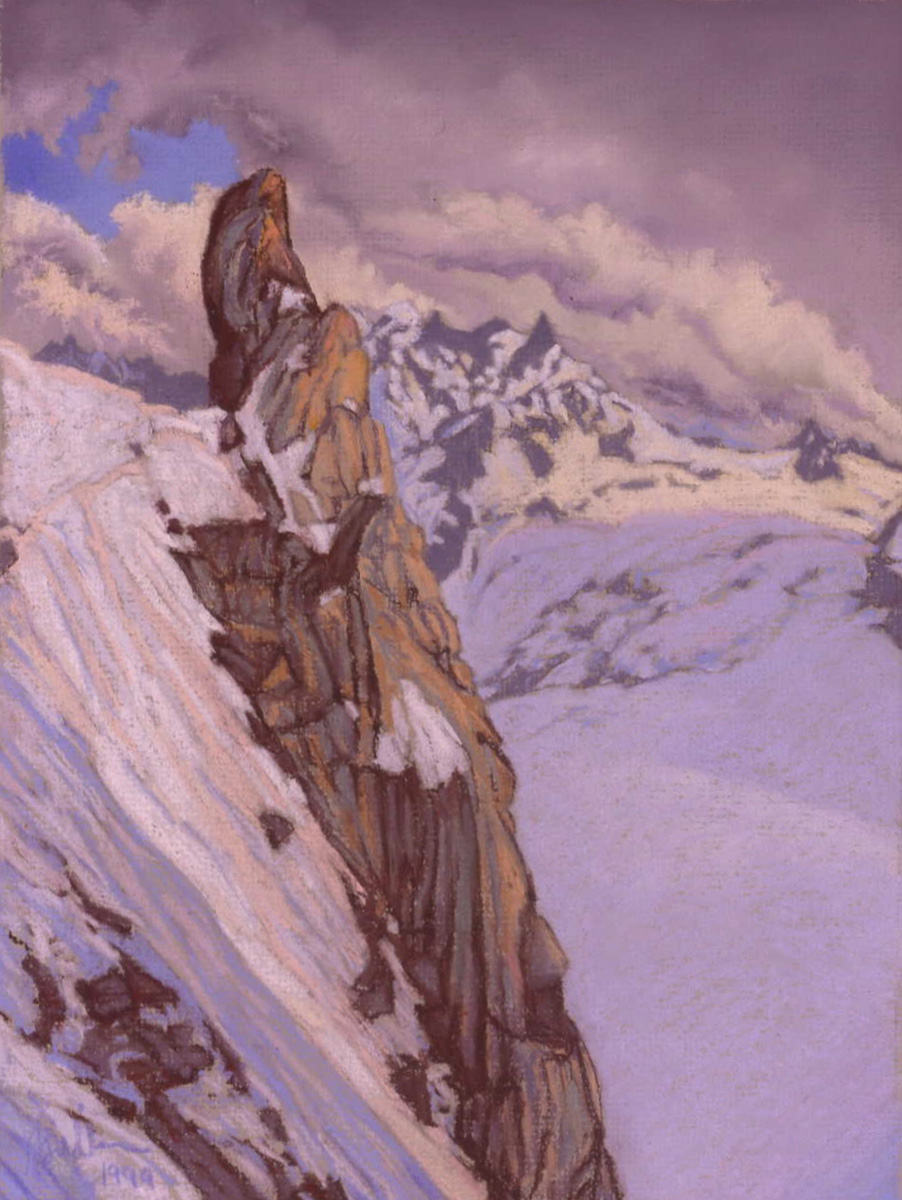 In the Needles of the Chamonix
