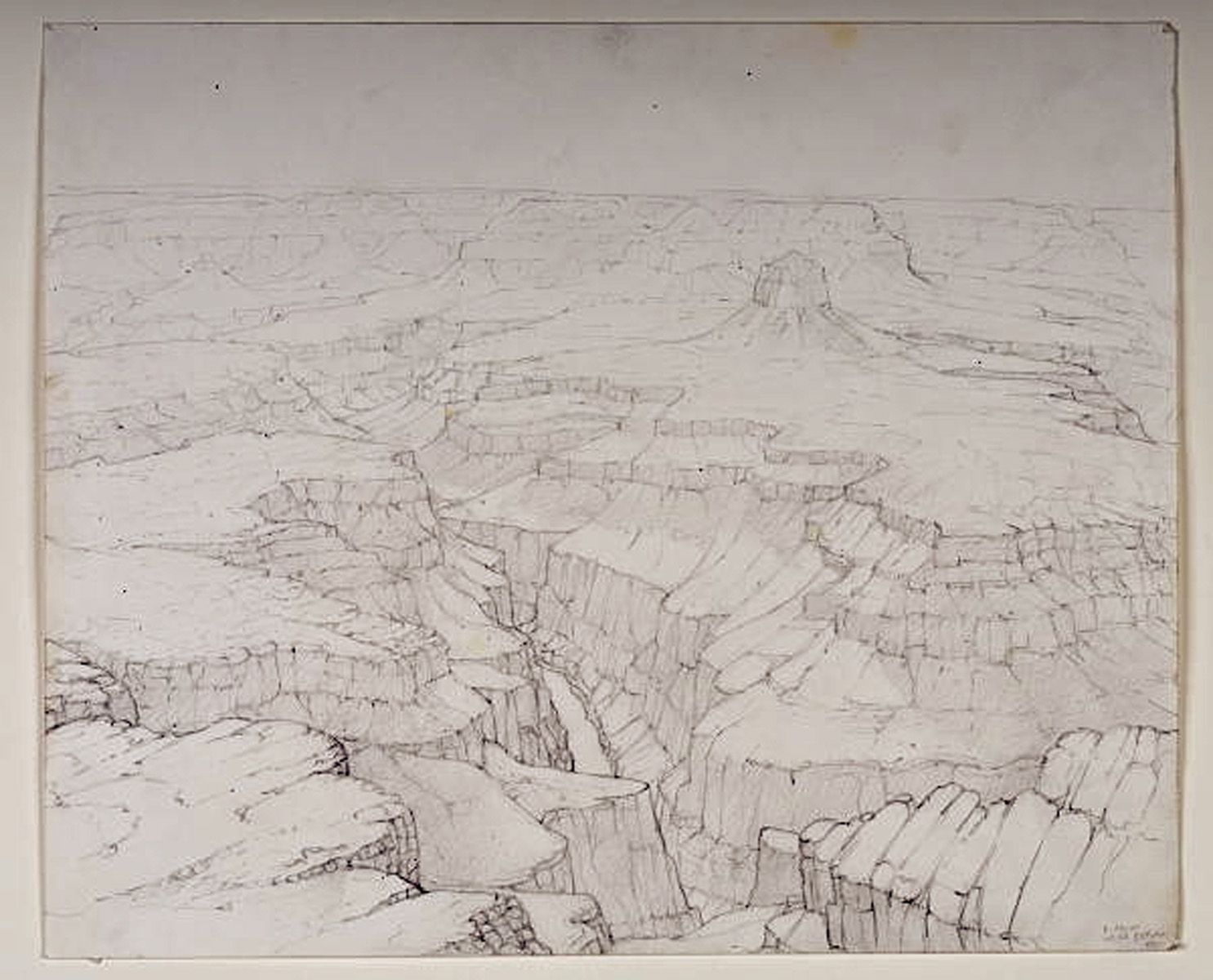 George's Dream -study - pencil 1996