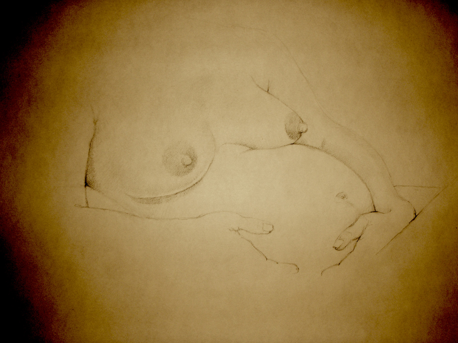 nine months - charcoal, 2008