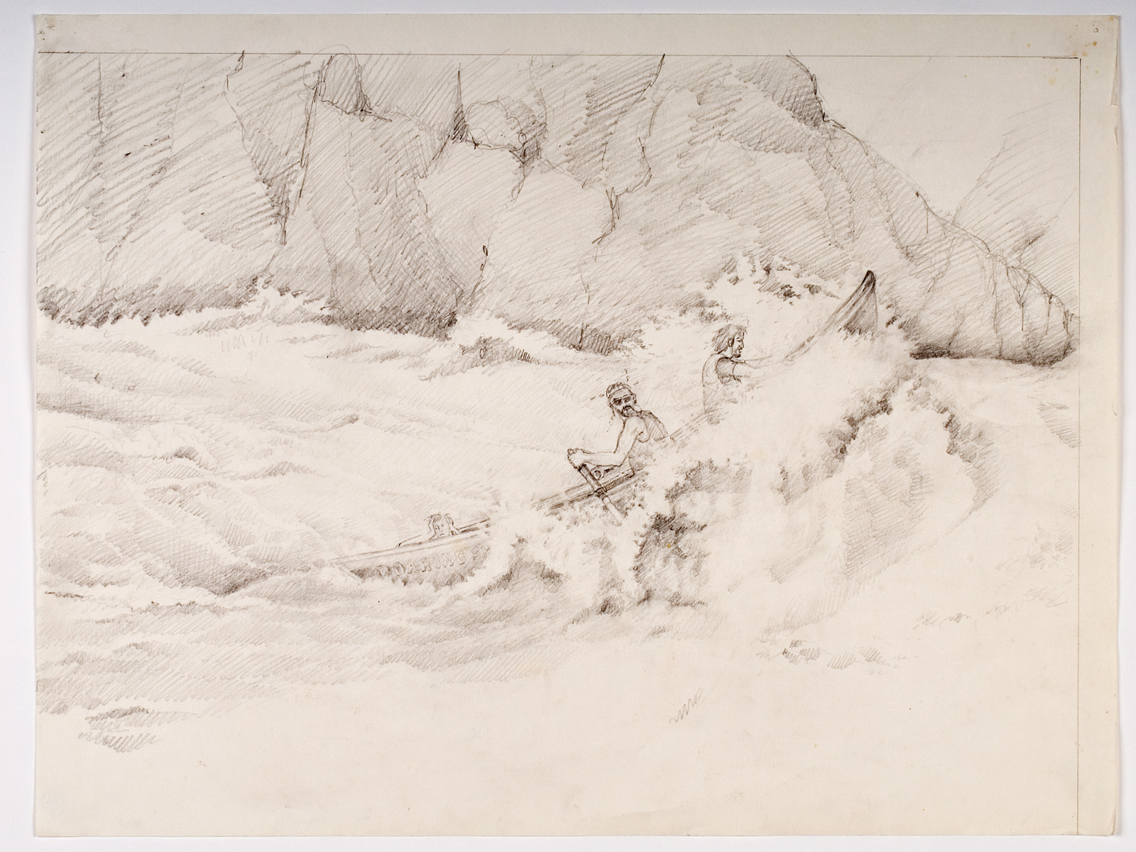 Three Ways to Take it, Final - pencil  1987
